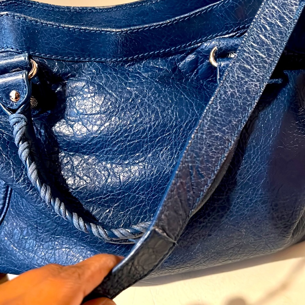 Balenciaga Blue Crossbody Bag - Picture 7 of 12